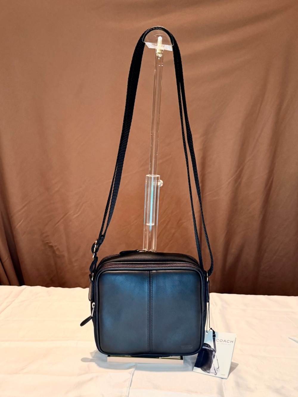 RARE VINTAGE Coach CD carrier bag NWOT